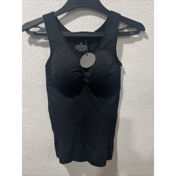 Contorly Shape Wear Tank - Women's Size XL, Black , Wide Strap, NWT - Picture 1 of 6